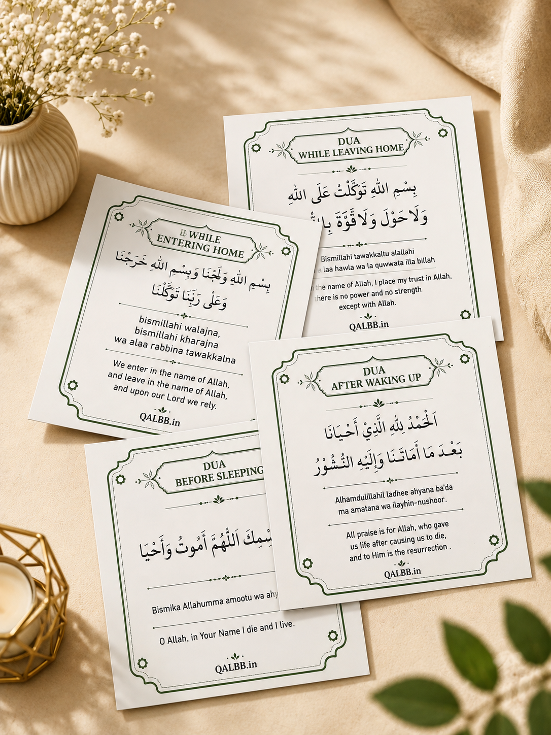 English Dua Stickers